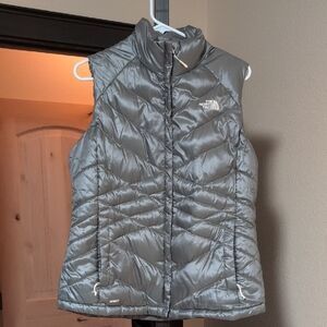 The North Face Women's Silver Quilted Vest